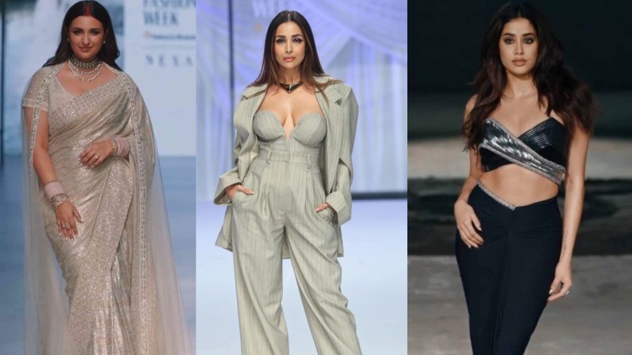 LFW 2023: Parineeti Chopra, Janhvi Kapoor to Malaika Arora B-town divas bedazzle the runway 861554