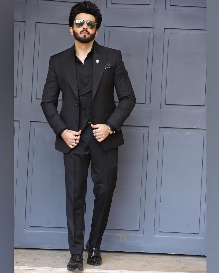 Man In Black Gaurav Khanna, Dheeraj Dhoopar, And Krishna Kaul Look ...