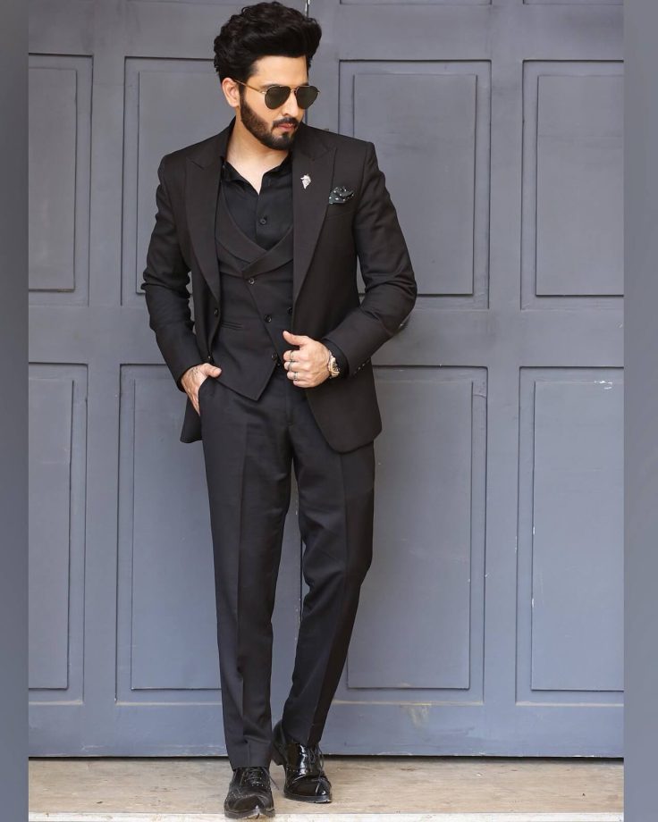 Man In Black Gaurav Khanna, Dheeraj Dhoopar, And Krishna Kaul Look ...