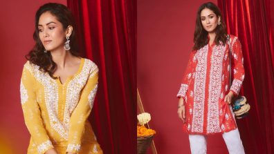 Mira Rajput’s Chikankari Kurti Collection Can Be Your Go-to Pick, Take Cues