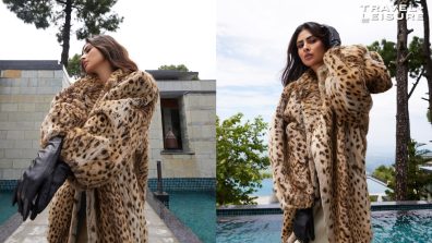 Mouni Roy Exudes ‘Queen’ Vibes In Animal Printed Outfit, Take A Look