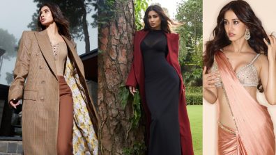 Mouni Roy Flaunts Her Fashionista Vibe In Gown & Pantsuit, Disha Patani Feels Heat