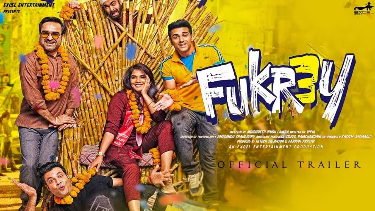 Now enjoy Fukrapanti as Excel Entertainments's Fukrey 3 available at Rs. 99 in cinemas near you! 863909