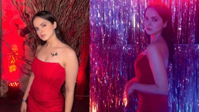 Palak Sindhwani Wows Fans With Her Stunning Halloween Look In Red Hot Gown