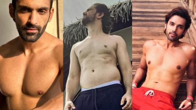 Parth Samthaan, Arjit Taneja, and Zain Imam heat up Instagram with sizzling shirtless photos