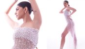 Pearl Poise: Alaya F glows in hand-embellished crystal gown [Photos]