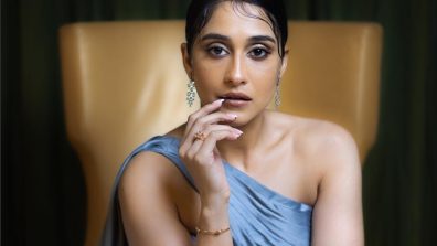 [Photos] Regina Cassandra Looks Spectacular In Satin Gown And Diamond Earrings