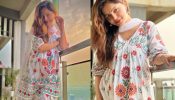 Pregnant Rubina Dilaik Radiates Elegance In White Alia Cut Palazzo Outfit