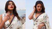 Priyanka Chopra Redefines Elegance In White Sabyasachi Saree