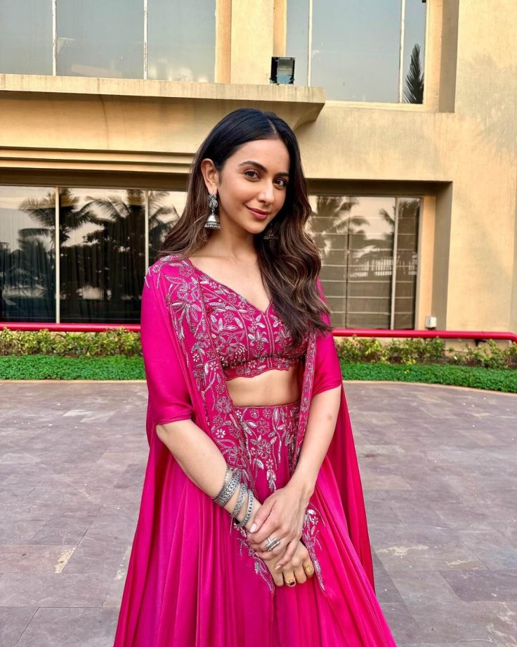 Rakul Preet Singh feels ‘pinktastic’ in Rs 43,900 lehenga set, see photos 864869