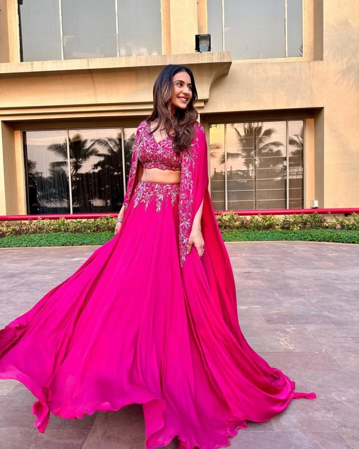 Rakul Preet Singh feels ‘pinktastic’ in Rs 43,900 lehenga set, see photos 864870