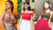 Rubina Dilaik, Mouni Roy & Shivangi Joshi: Celeb-approved crop top and skirts for girls night out