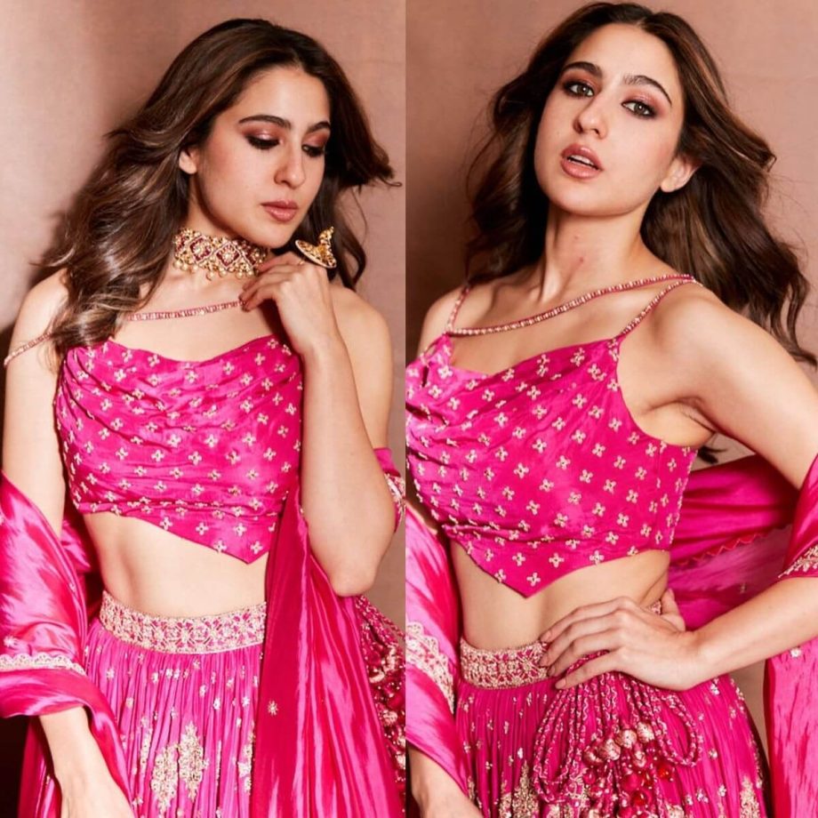 Sara Ali Khan, Shanaya Kapoor, and Suhana Khan: Celeb-Approved Navratri lehenga designs for girls [Photos] 860803