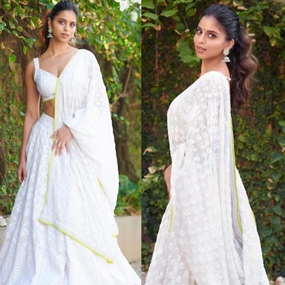 Sara Ali Khan, Shanaya Kapoor, and Suhana Khan: Celeb-Approved Navratri lehenga designs for girls [Photos] 860801