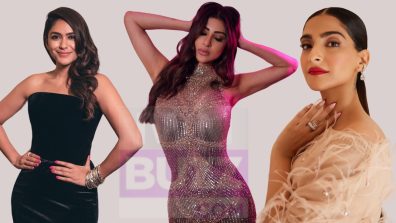 Seal your party style with Sonam Kapoor, Mouni Roy & Mrunal Thakur’s bold dresses