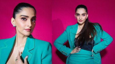 ‘Sexy, Tall & Strong’ Sonam Kapoor Shows Style In Top, Blazer and Skirt