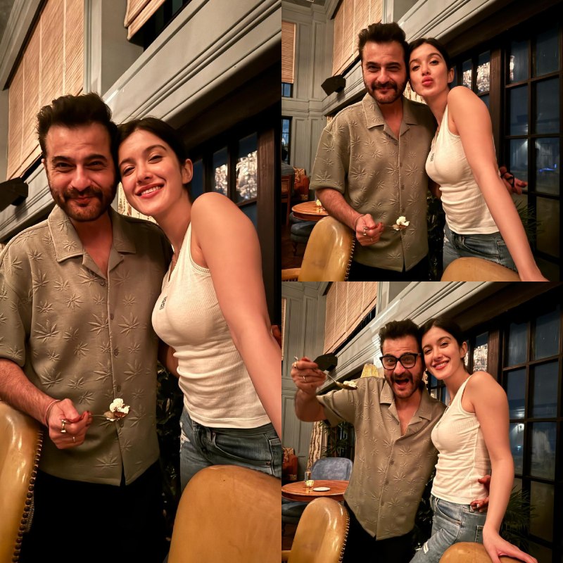 Shanaya Kapoor Shares 'Unseen' Photos With Dad Sanjay Kapoor Wishing Him For Birthday 862095