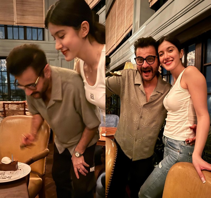 Shanaya Kapoor Shares 'Unseen' Photos With Dad Sanjay Kapoor Wishing Him For Birthday 862094