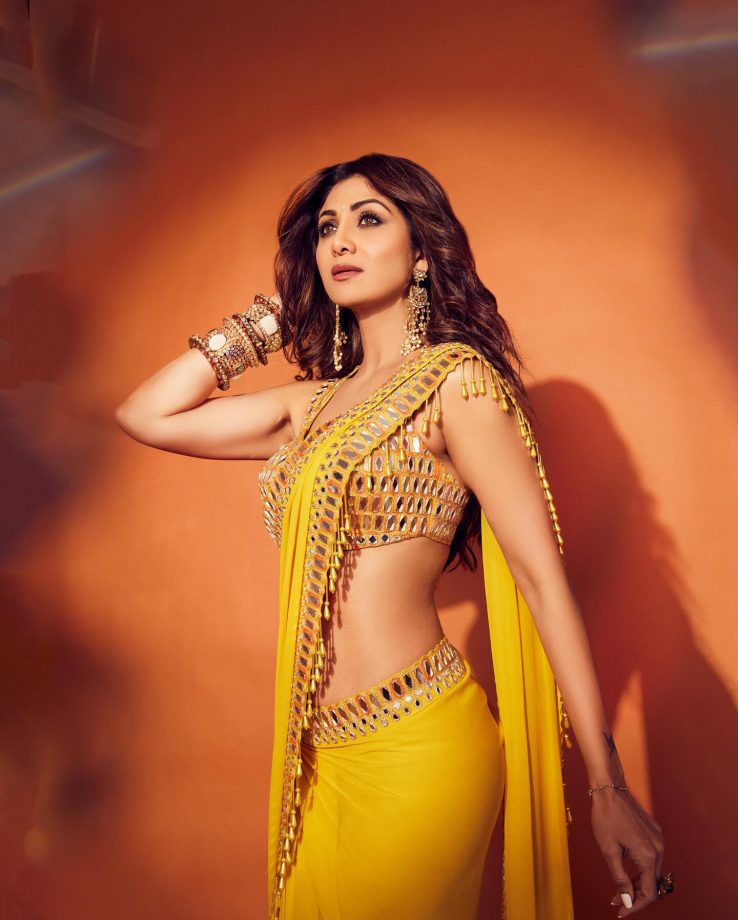 Shilpa Shetty, Mahima Nambiar & Vaani Kapoor keep it 'cheery n chic' in flowy yellow sarees 860821