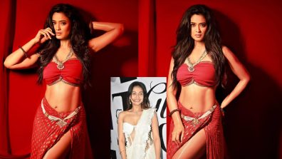 Shweta Tiwari Goes Bold In Red Bralette And Slit Skirt, Divya Agarwal Says ‘Hayeee..’