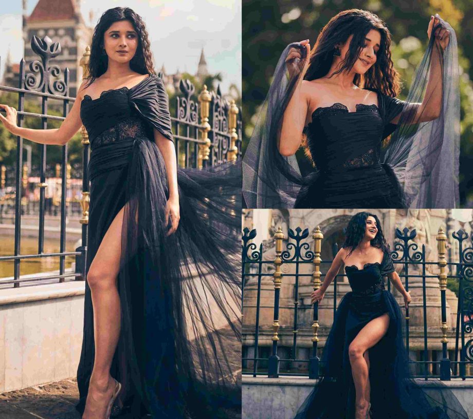 Soar Hotness Bar Like Shraddha Arya, Nia Sharma, And Kanika Mann In Party Wear Gowns 861210