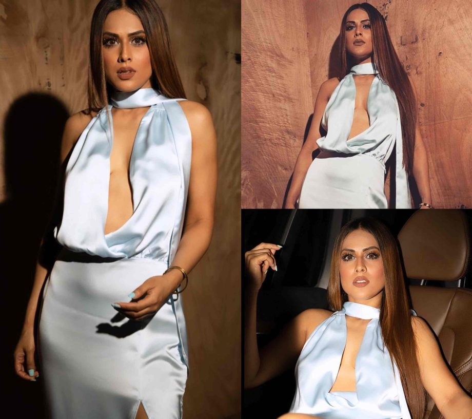 Soar Hotness Bar Like Shraddha Arya, Nia Sharma, And Kanika Mann In Party Wear Gowns 861211