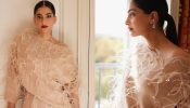Sonam Kapoor Aces Style At Valentino Paris Fashion Week In Off-shoulder Cardigan, Skirt And Boots, See Photos