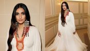 Sonam Kapoor Shows Her Divine-ness In White Plunge-neck Gown At BOF2023, See Photos