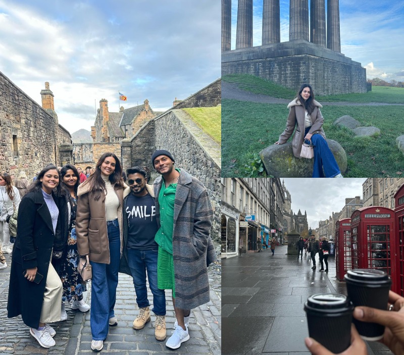 Street Walk To Sight Seeing: Esha Gupta's Chilling Time In Edinburgh 864442