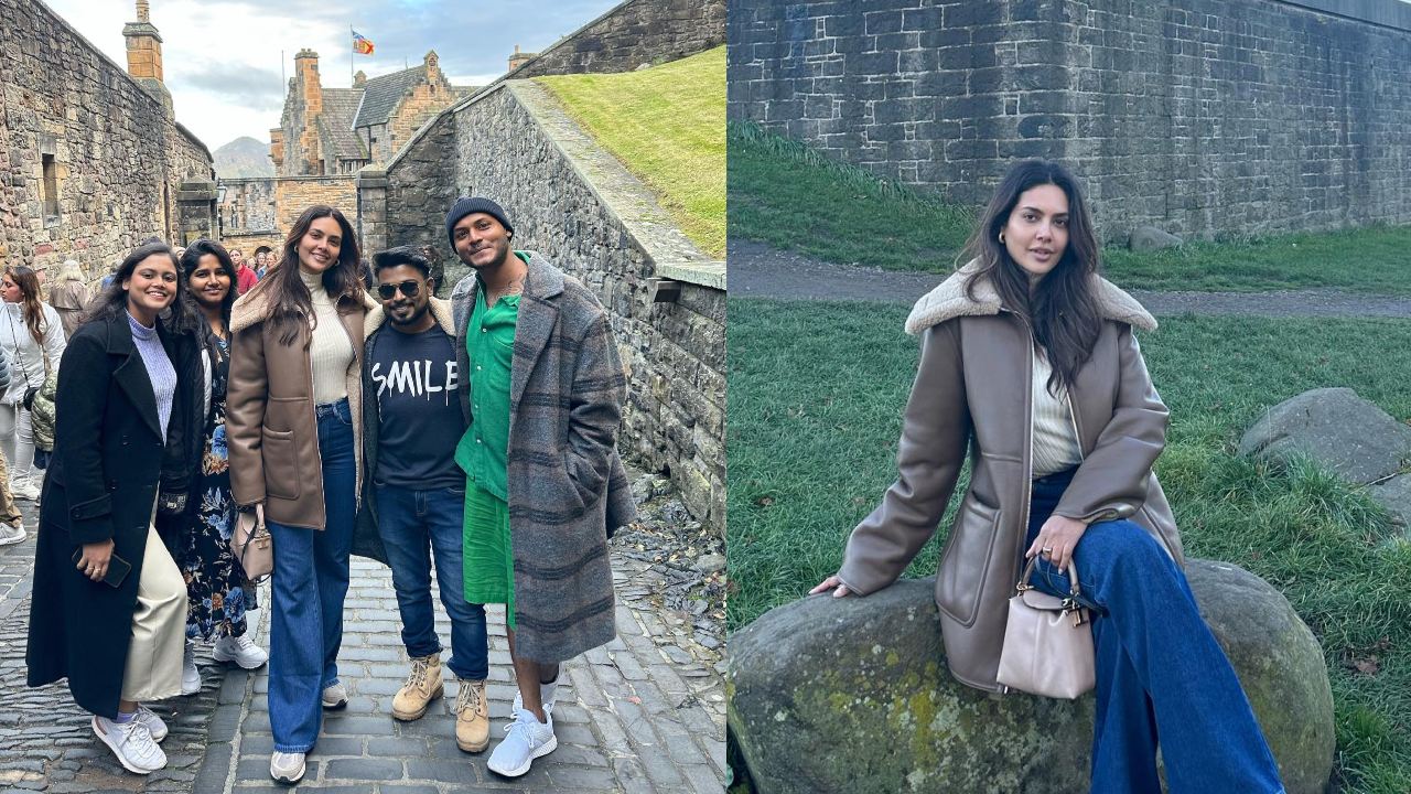 Street Walk To Sight Seeing: Esha Gupta's Chilling Time In Edinburgh 864444