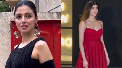 Style with plunge neck like never! Divya Khosla Kumar & Sanjana Sanghi’s cues [Photos]