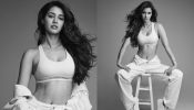 Sultry Alert! Disha Patani sets internet abuzz as she poses in white sports bra and low waist pants