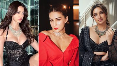 Swap Your Gold Necklace And Jump To Diamond Like Disha Patani, Kriti Sanon, And Parineeti Chopra