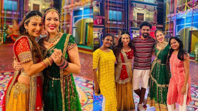 Taarak Mehta Ka Ooltah Chashmah actresses Munmun and Sunayana look mesmerizing in lehenga