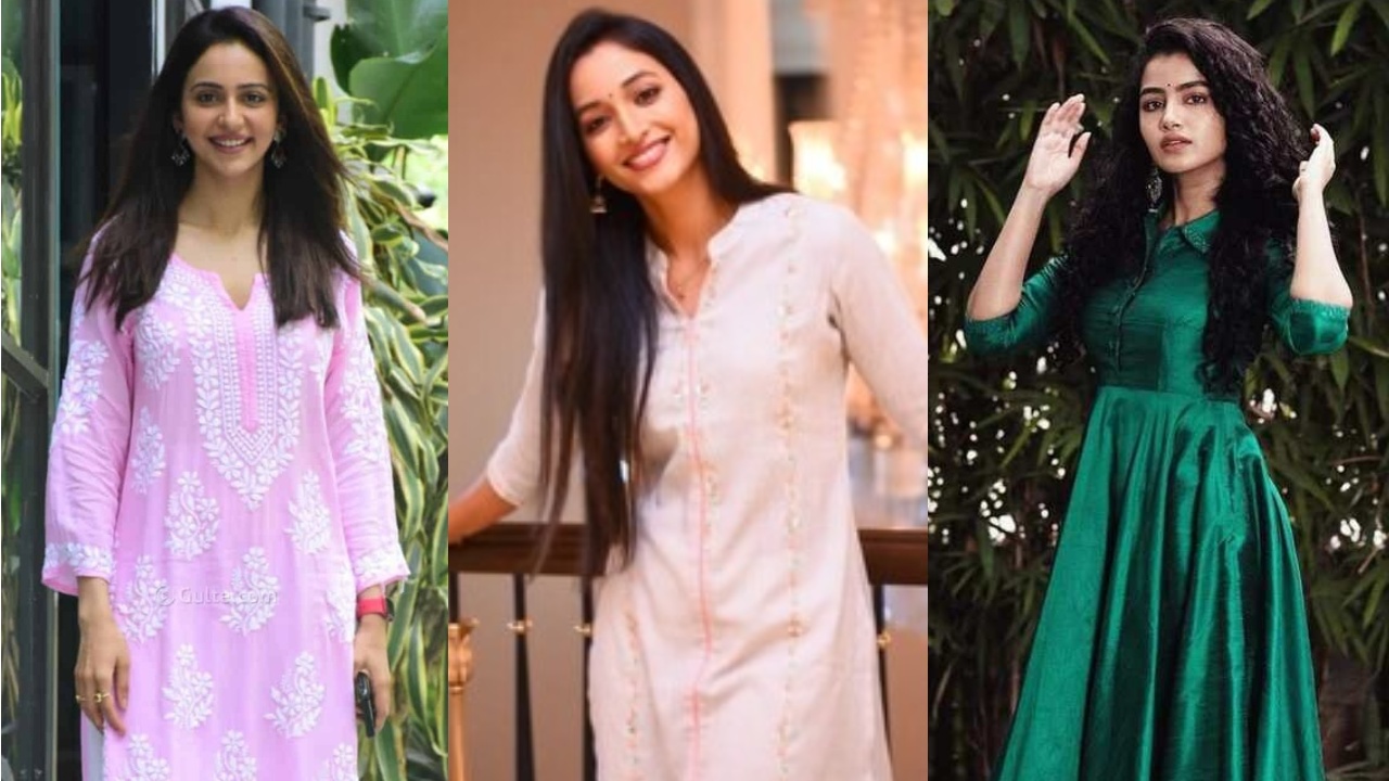 Take kurti neck design ideas from Rakul Preet Singh, Anupama Parameswaran & Srinidhi Shetty [Photos] 857936