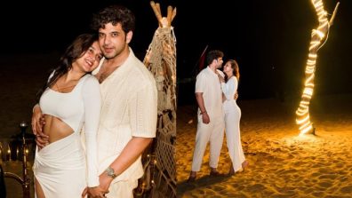 Tejasswi Prakash Wishes Her Man Karan Kundrra ‘Happy Birthday’; The Couple Pose In The Darkness On The Sea Shore