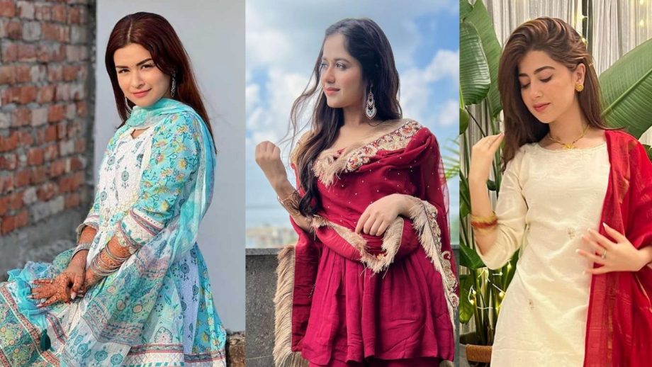 The Desi Girl Code In Sharara Suit From Avneet Kaur, Jannat Zubair, And Aditi Bhatia 858328