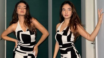 Too Hot To Handle! Anushka Sen Poses In Mini Dress, See Photos