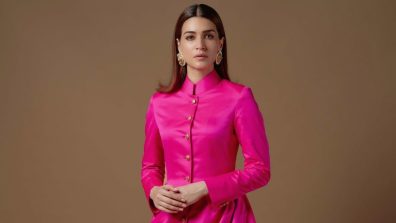 Traditional Fashion For Women: Kriti Sanon is turning chapters in rani pink Anarkali suit