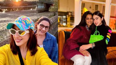 Vacay Goals: Sara Ali Khan Paints Town Red With Mother Amrita Singh In Pop Color Fashion