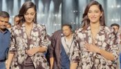 [Viral Photos] Ananya Panday draws boss quotient in abstract blazer suit at Lakme Fashion Week