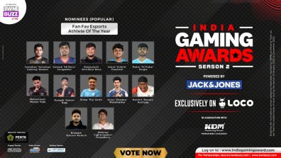 Vote Now: Fan Fav Esports Athlete Of The Year? Pukar ‘TX Pukar’ Singla, Rishabh ‘Encore’ Katoch, Harshit ‘Kanary’ Kashyap, Abhirup ‘Lightningfast’ Choudhury, Jonathan ‘Jonathan Gaming’ Amaral, Ganesh ‘SK Rossi’ Gangadhar, Sabyasachi ‘Antidote’  Bose, Harsh ‘Goblin’ Paudwal, Mohammad ‘Manya’ Raja, Deepak ‘Sensei’ Negi, Simar ‘Psy’ Sethi, Arjun ‘Shadow’ Mandhalkar