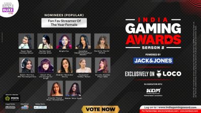 Vote Now: Fan Fav Streamer Of The Year Female? Payal ‘Payal Gaming’ Dhare, Aaradhya ‘VibeWithAaradhya’ Sawant, Harshita ‘Harshi’ Shukla, Mahek ‘Mizo’ Syed, Shakshi ‘Sharkshe’ Shetty, Deepanshi ‘Dobby’ Rawat, Krutika ‘Krutika Plays’ Ojha, Kaashvi ‘Kaash Plays’ Hiranandani, Kanika ‘Kani Gaming’ Bisht, Bright Fox, Saloni ‘Mili Kya Mili’ Kandalgaonkar, Sonali ‘Play Like Incognito’ Singh