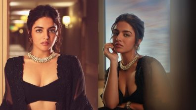 Wamiqa Gabbi Dazzles In Black Three-piece Outfit With Diamond Necklace, See Photos