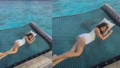 Watch: Pooja Hegde turns sensuous in white shorts and crop top in Maldives