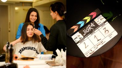 “We’re rolling,” Alia Bhatt kick starts shooting for ‘Jigra’, shares BTS pictures from sets