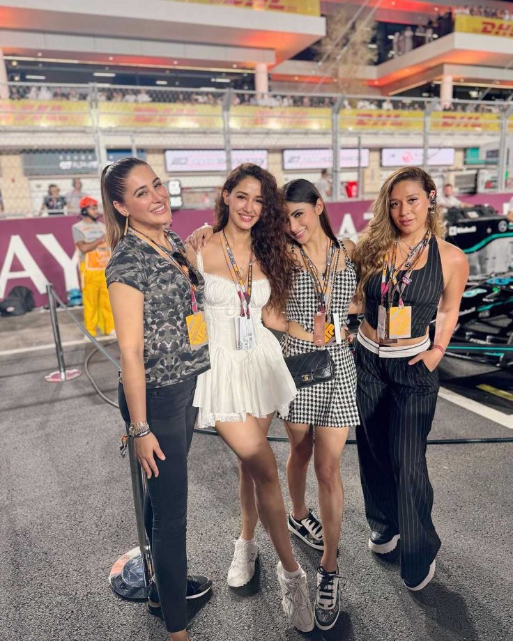“What a day” Mouni Roy drops photodump from Qatar, husband Suraj Nambiar, Disha Patani & Krishna Shroff caught candid 860010