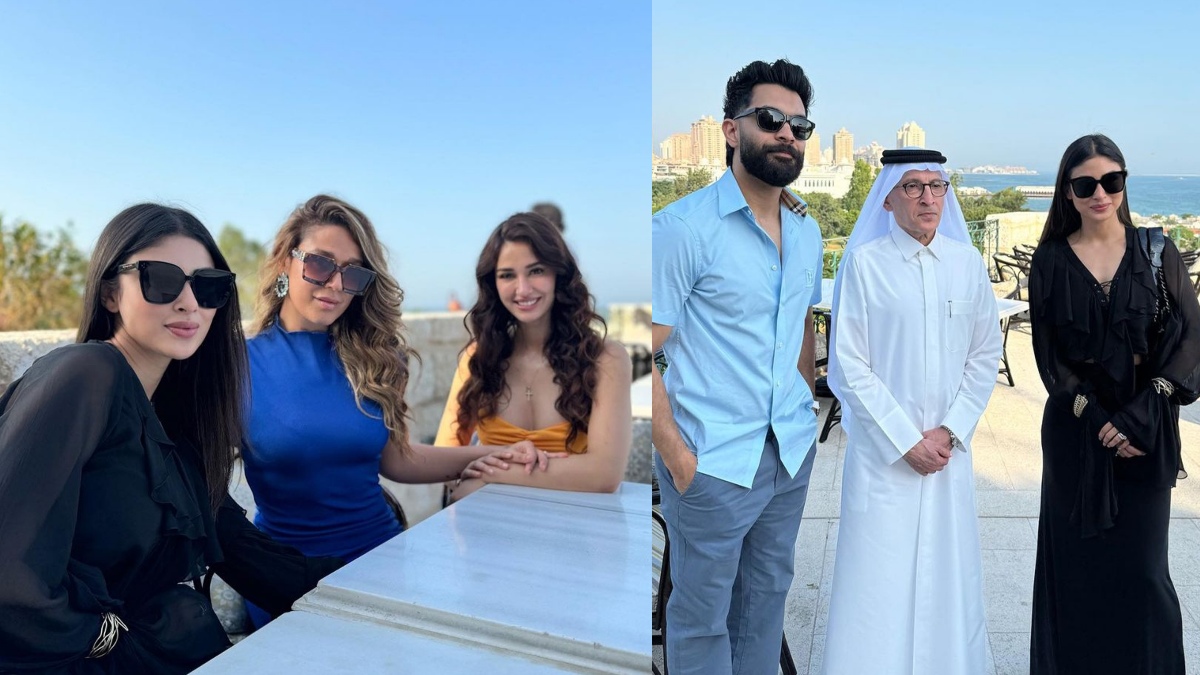 “What a day” Mouni Roy drops photodump from Qatar, husband Suraj Nambiar, Disha Patani & Krishna Shroff caught candid