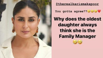 “Why does the oldest daughter always…” Kareena Kapoor pens special note for sister Karisma Kapoor