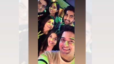 Yeh Rishta Kya Kehlata Hai Actors Harshad Chopda And Pranali Rathod Pose With Their Onscreen Siblings- Check Here